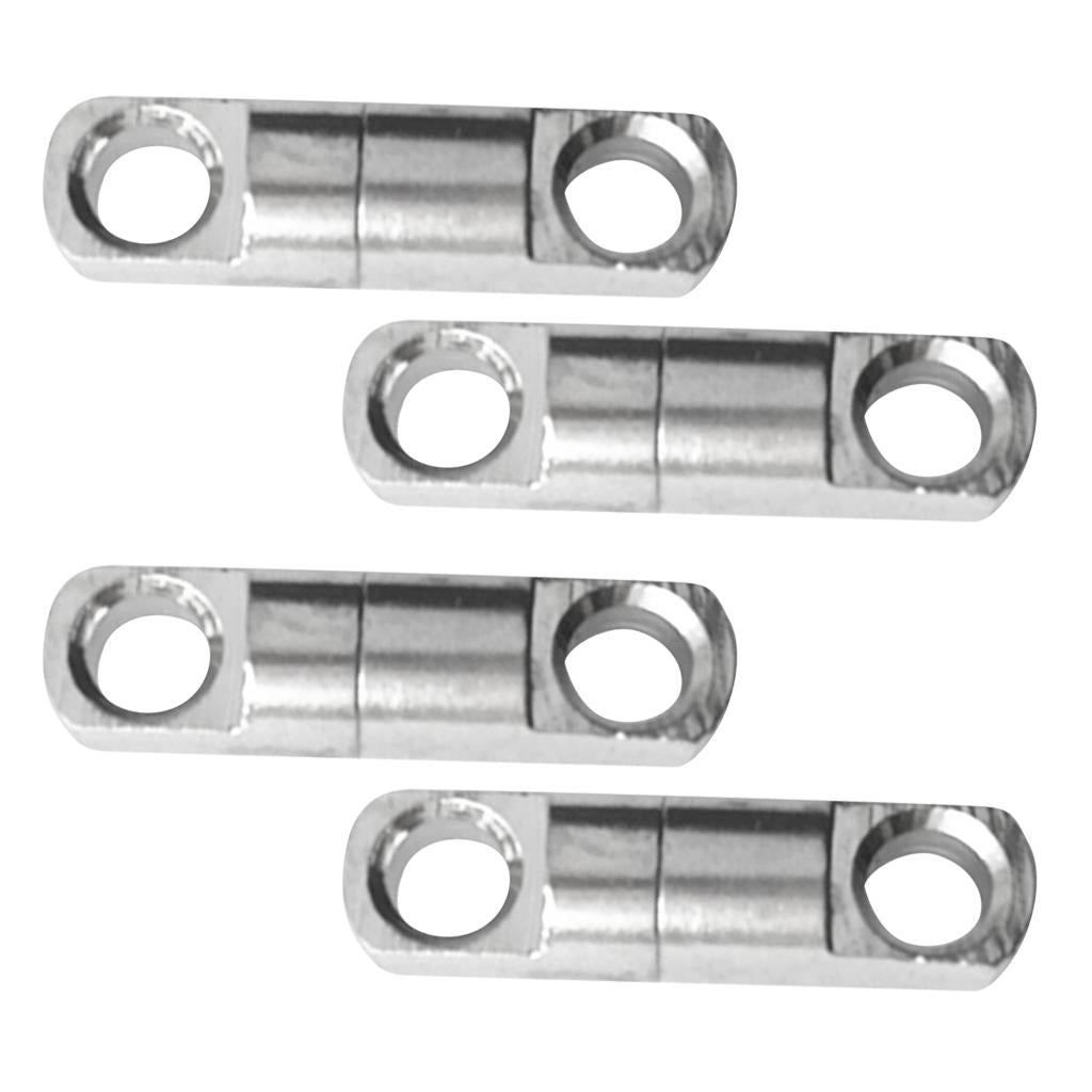 4 Piece Stainless Steel Double Ball Bearing WIND ON Fishing Swivel Connector