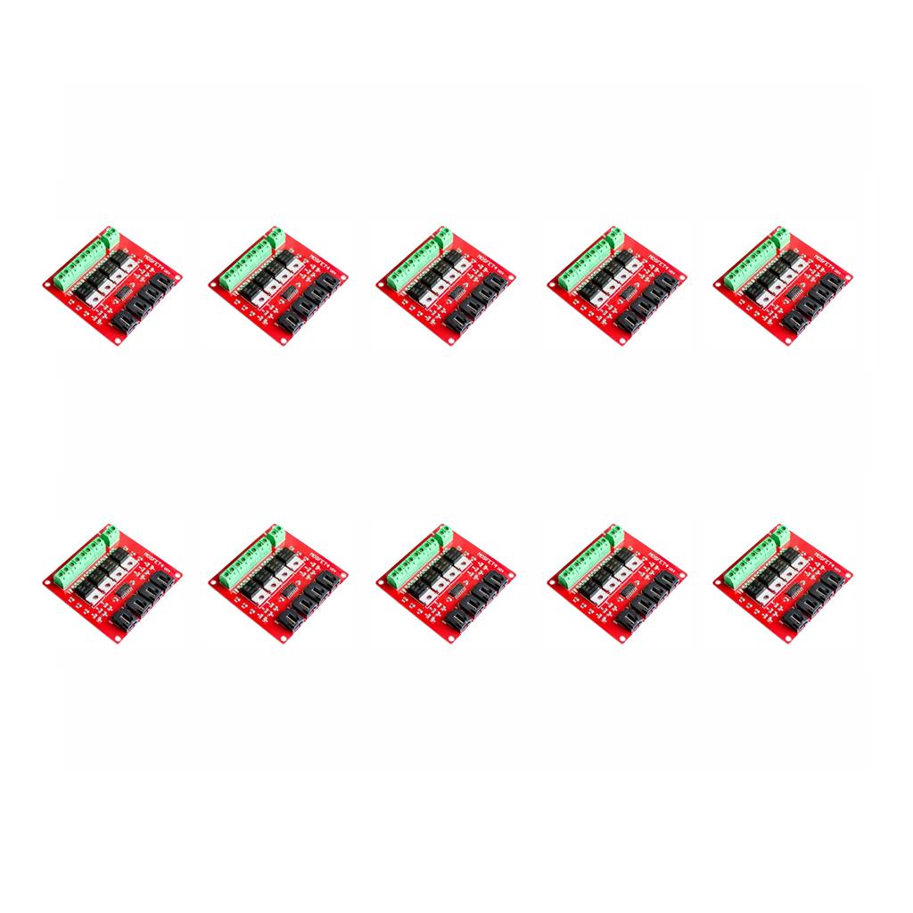 10 Piece Four Channel Switch MOSFET 4 Route Button IRF540 V2.0 For