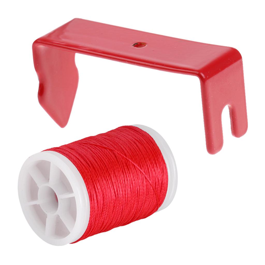 110m Bowstring Material Serving Thread + Bow String Separator Tool Red