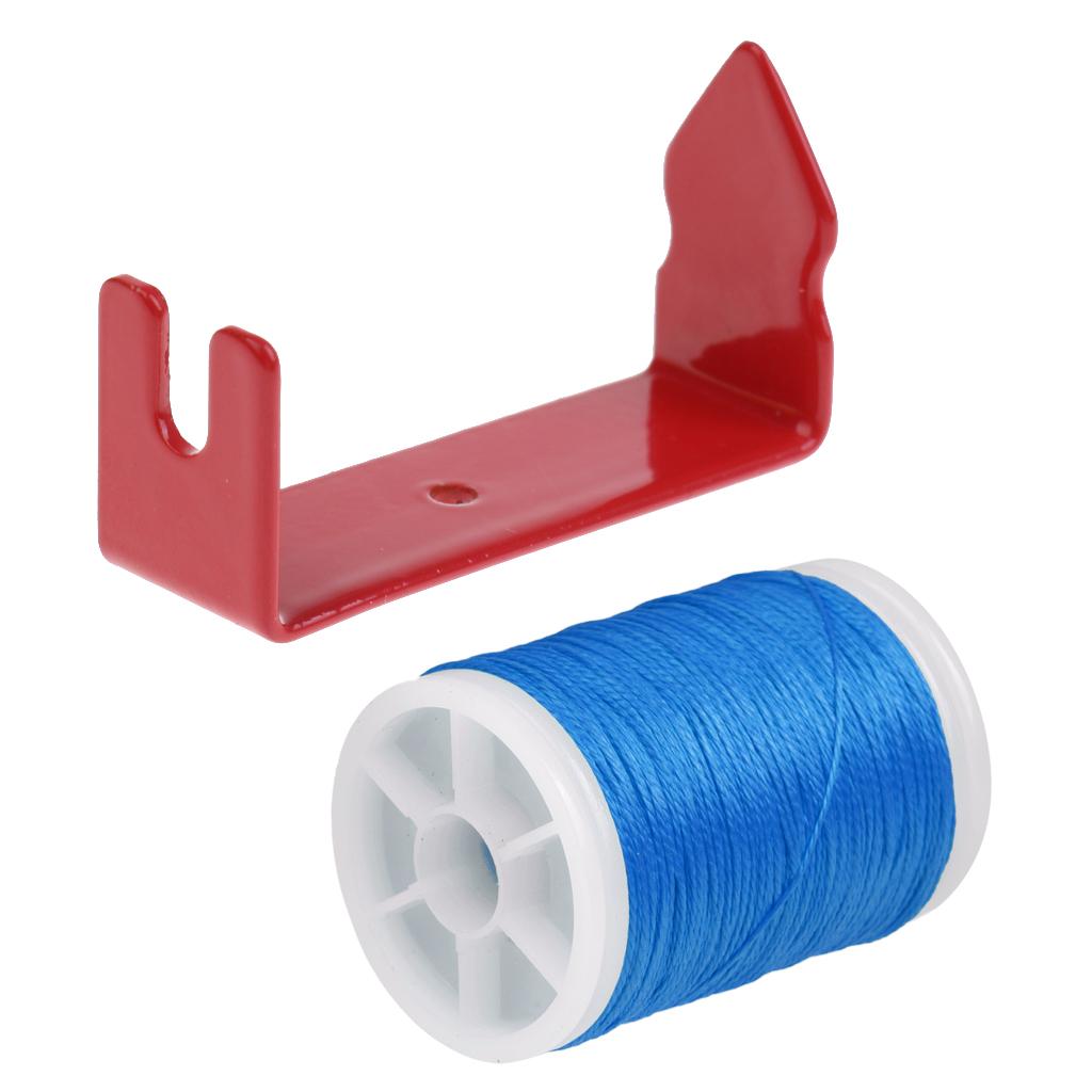 110m Bowstring Material Serving Thread + Bow String Separator Tool Blue