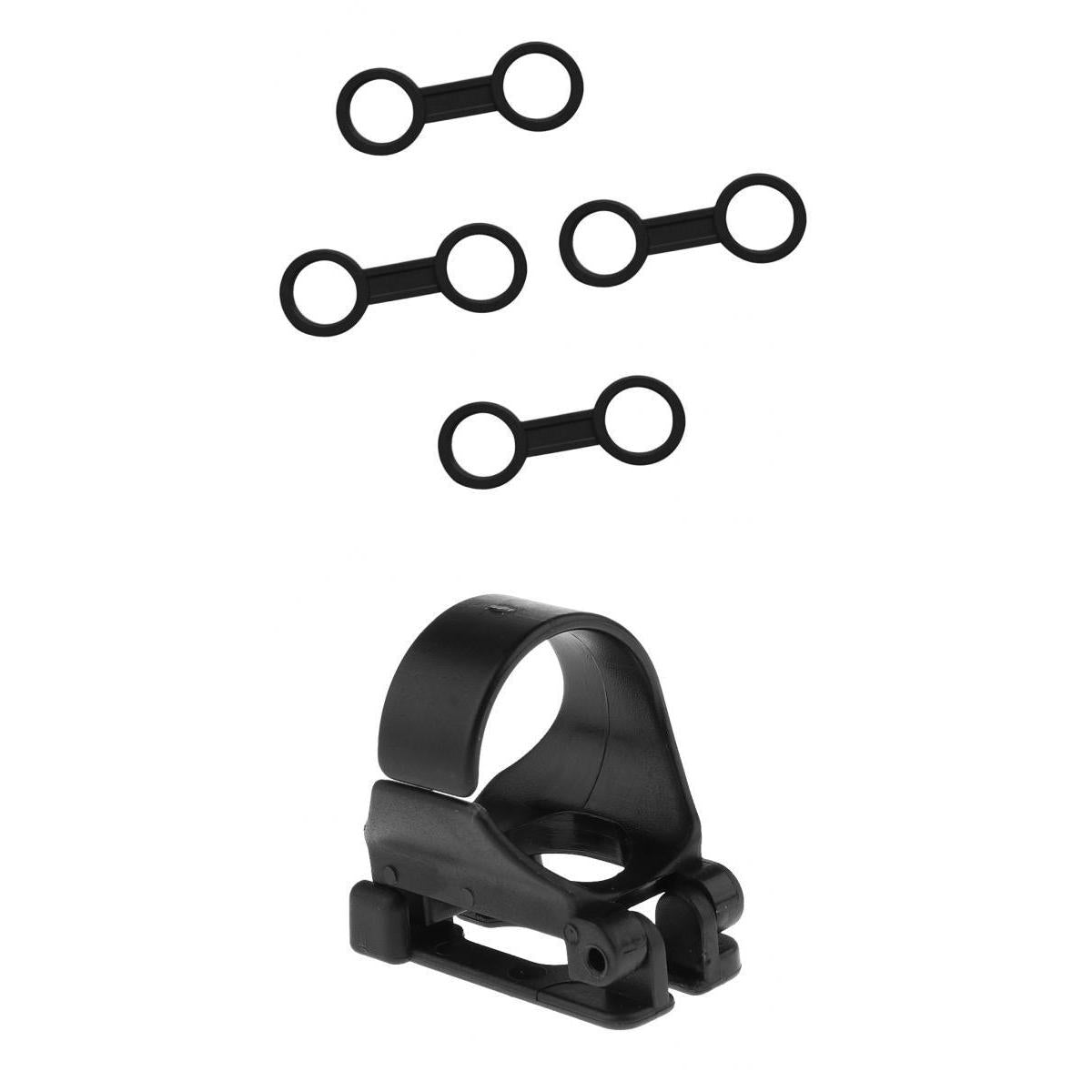 5 Pieces Diving Snorkel Breathing Tube Clasp Diving Mask Strap Buckle Clip