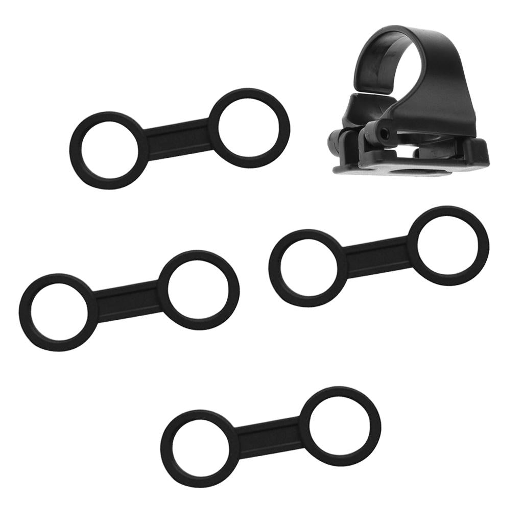 5 Pieces Diving Snorkel Breathing Tube Clasp Diving Mask Strap Buckle Clip