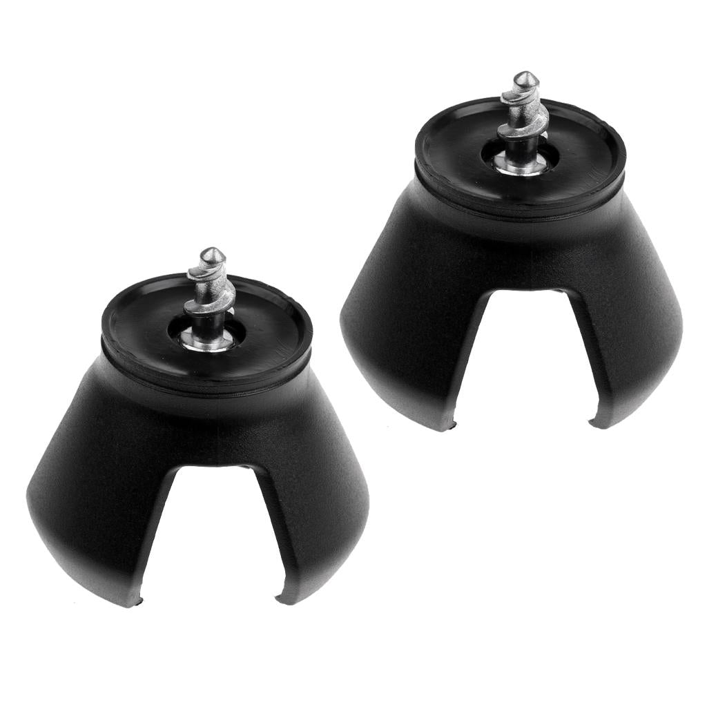 2 Pcs Golf Ball Pick Up Claw Sucker for Putter Grip Retriever Attachable