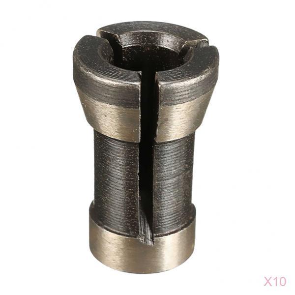 10Piece 1/46.35mm Alloy Collet Chuck Adapter For Trimming Engraving Machine"