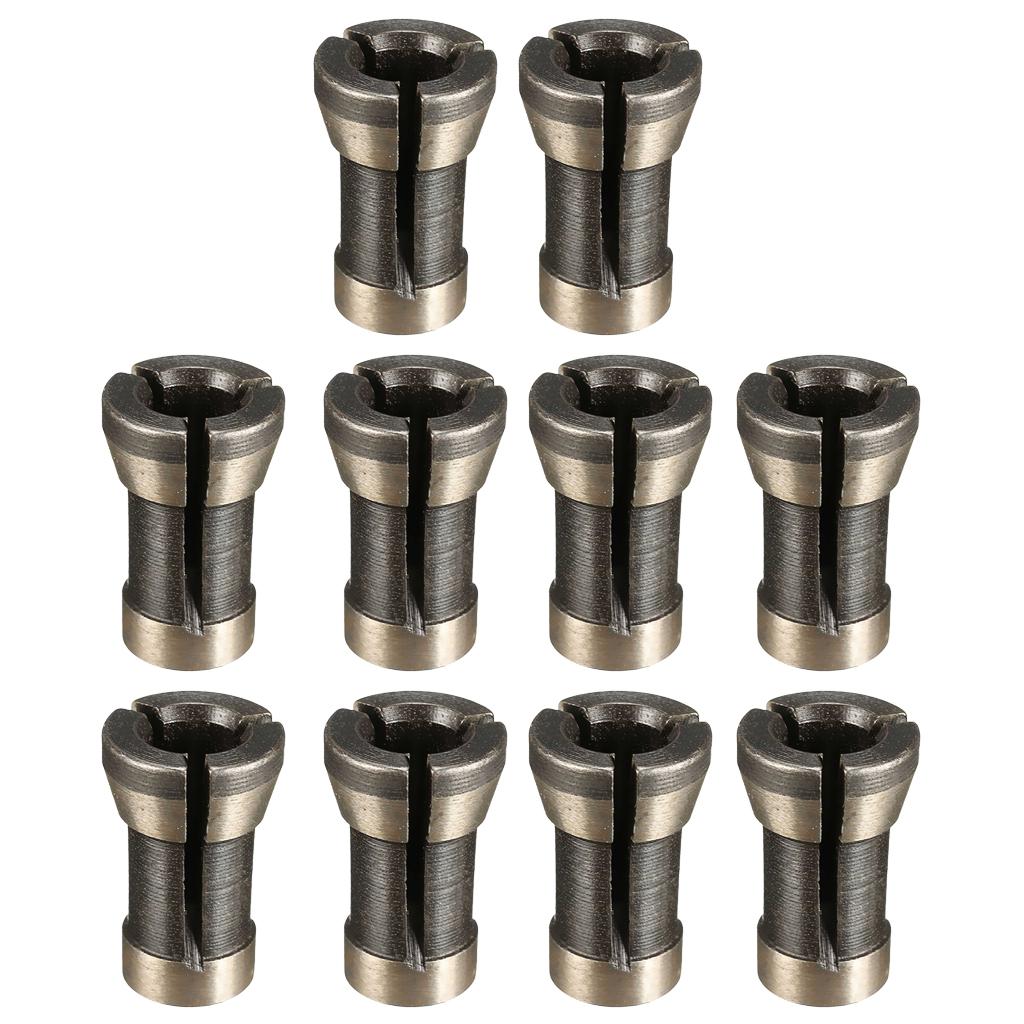 10Piece 1/46.35mm Alloy Collet Chuck Adapter For Trimming Engraving Machine"