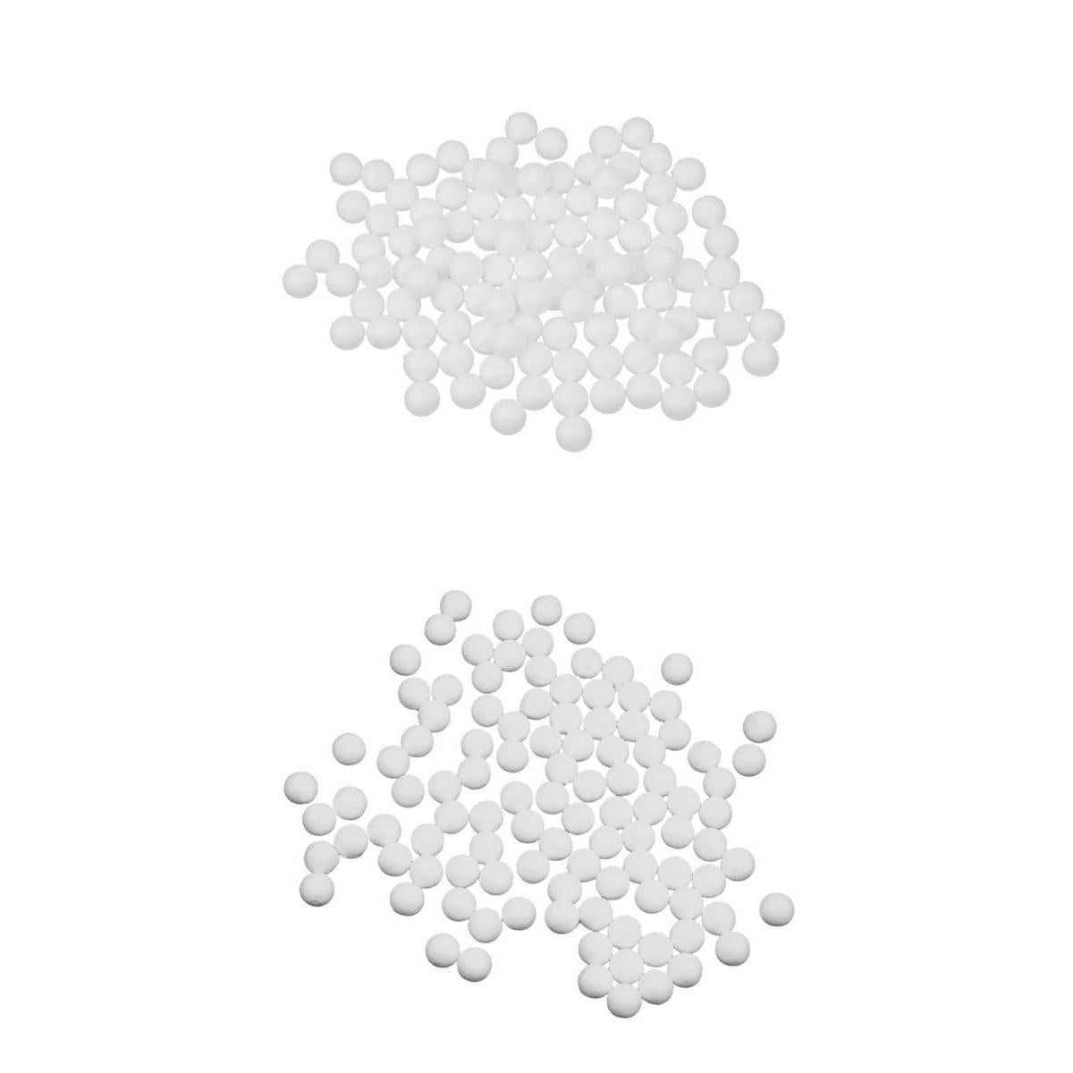 200pcs 10/20mm White Modelling Craft Polystyrene Foam Balls