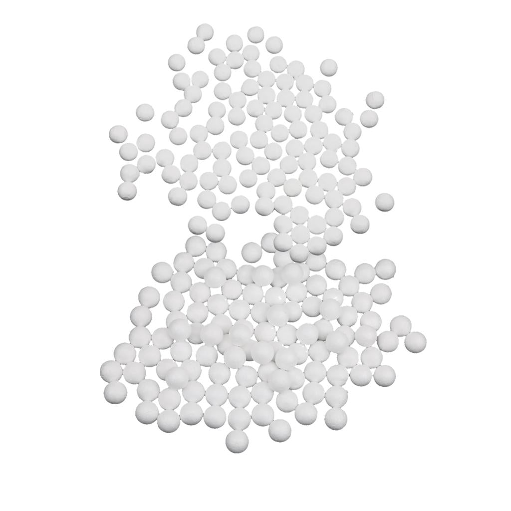 200pcs 10/20mm White Modelling Craft Polystyrene Foam Balls