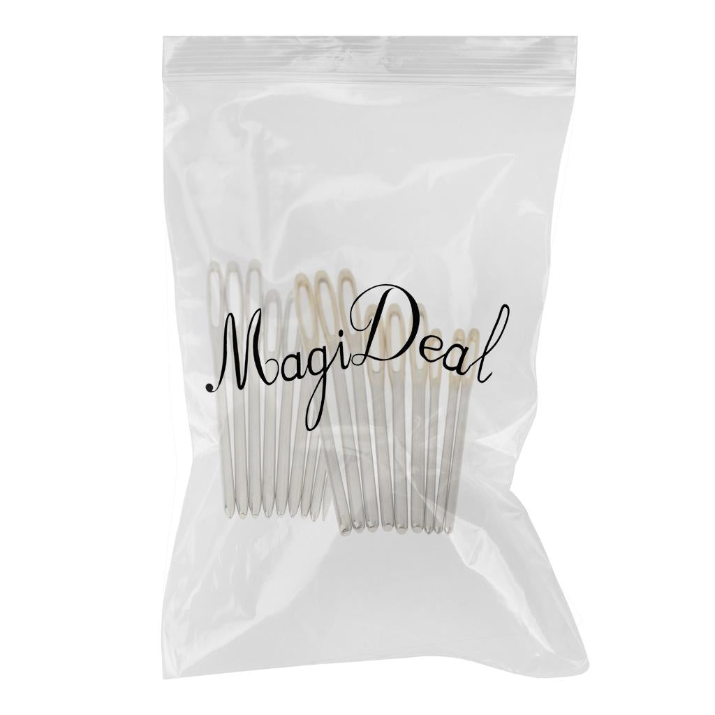 18 Pieces Large-eye Blunt Stitching Needles Hand Sewing Knitting Needles