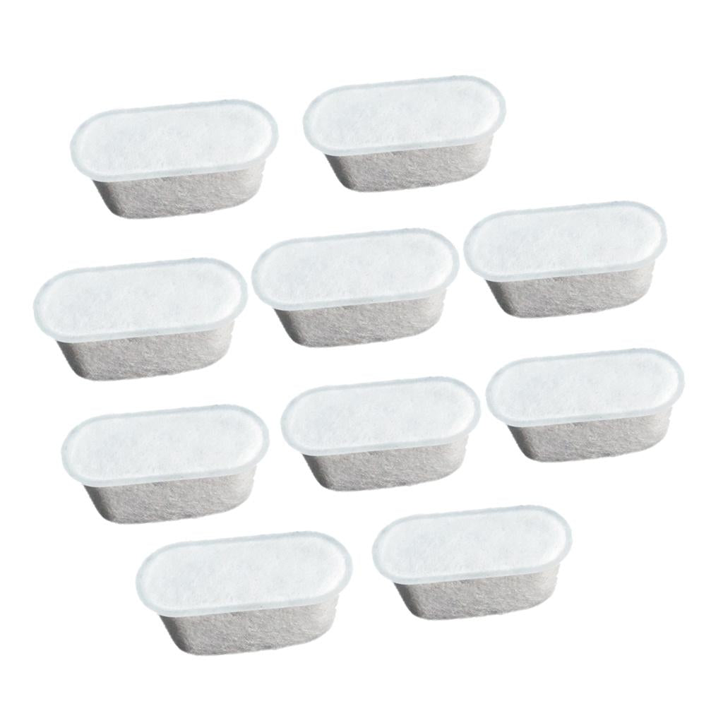 10 Pieces Charcoal Coffee Water Filters Replacement For Cuisinart Makers S