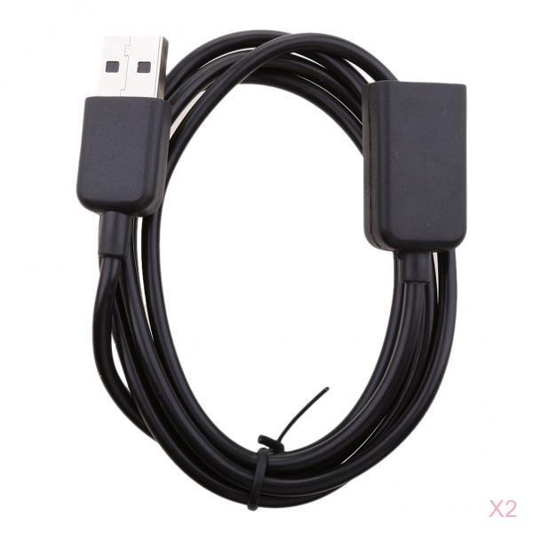 2 Pieces USB Cable Power Charger Data Cradle for Polar M200 GPS Sport Watch