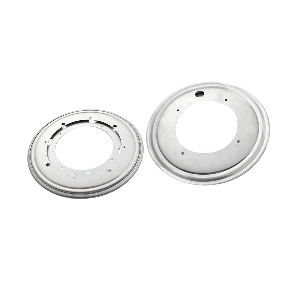 2Pieces Durable Lazy Susan Bearing Swivel Round Turntable Bearing 8,9 Inch