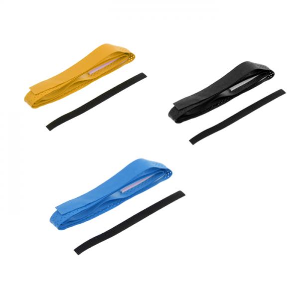 3Pcs Non-slip Stretchy Tennis Racquet Fishing Rod Grip Tape Handle Wrap Band