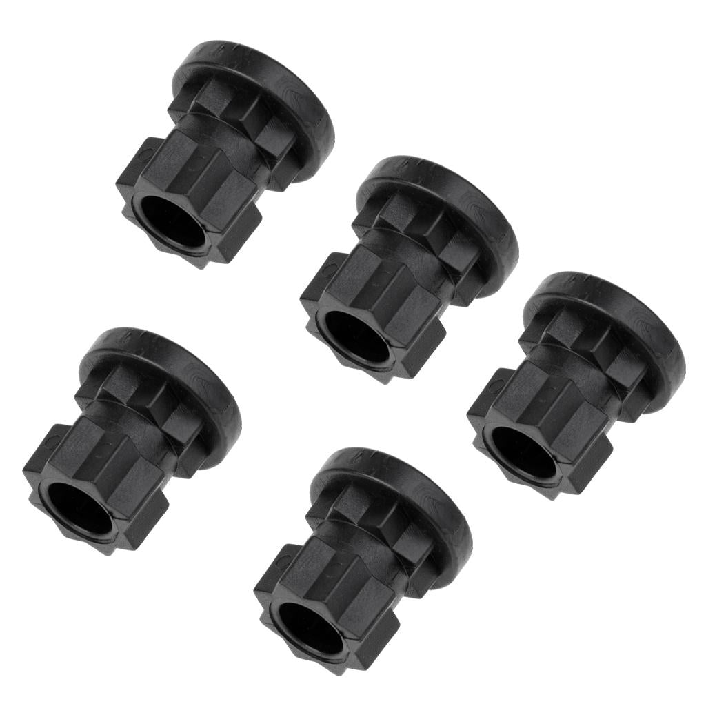5 Pieces Ram Mount Track Rail Base Adapter for Kayak Boat Fishing Rod Holder