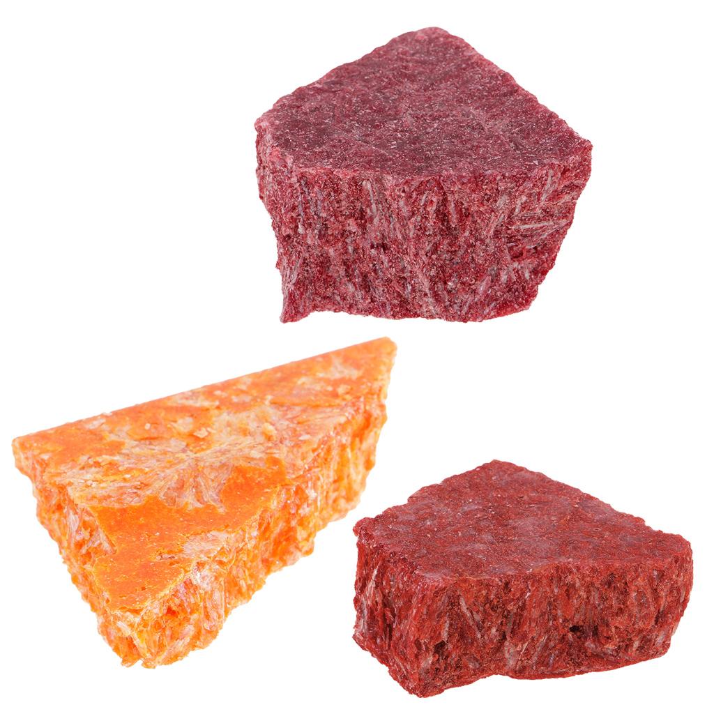3 Colors Candle Making Supplies Dye Chips Natural Plant Dyes Yellow Red Pink