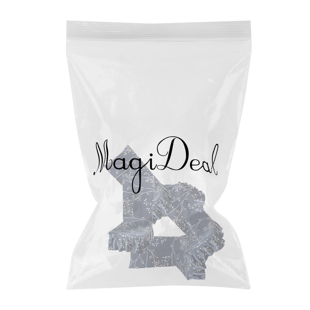 6 Pieces Stretch Spandex Dining Room Chair Cover Slipcover Protector Decor