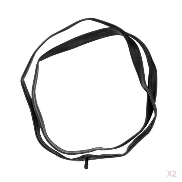 2Pc Bike Tube Mountain Road Bicycle Inner Rubber Tube 700 x 23-25C Schrader