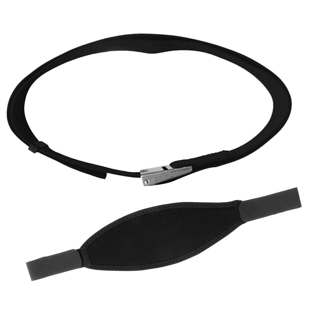 150cm Scuba Diving Weight Belt Webbing Strap with Buckle and Dive Mask Strap