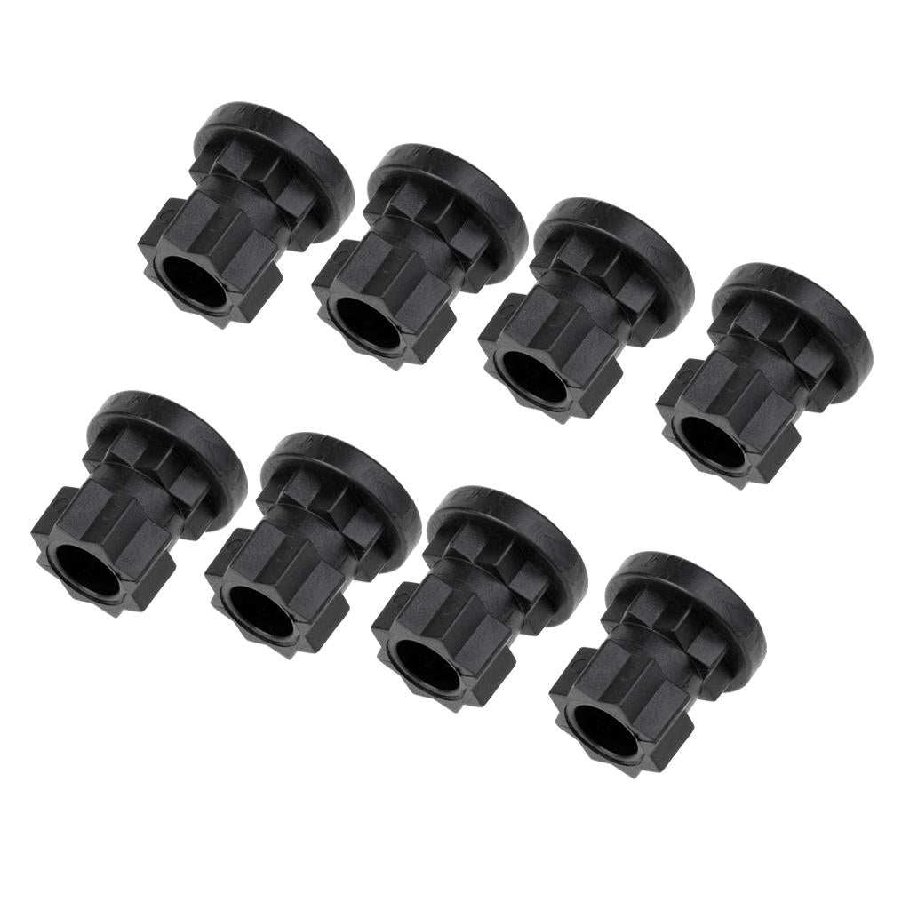 8 Pieces Ram Mount Track Rail Mount Base Replacement for Kayak Boat Fishing