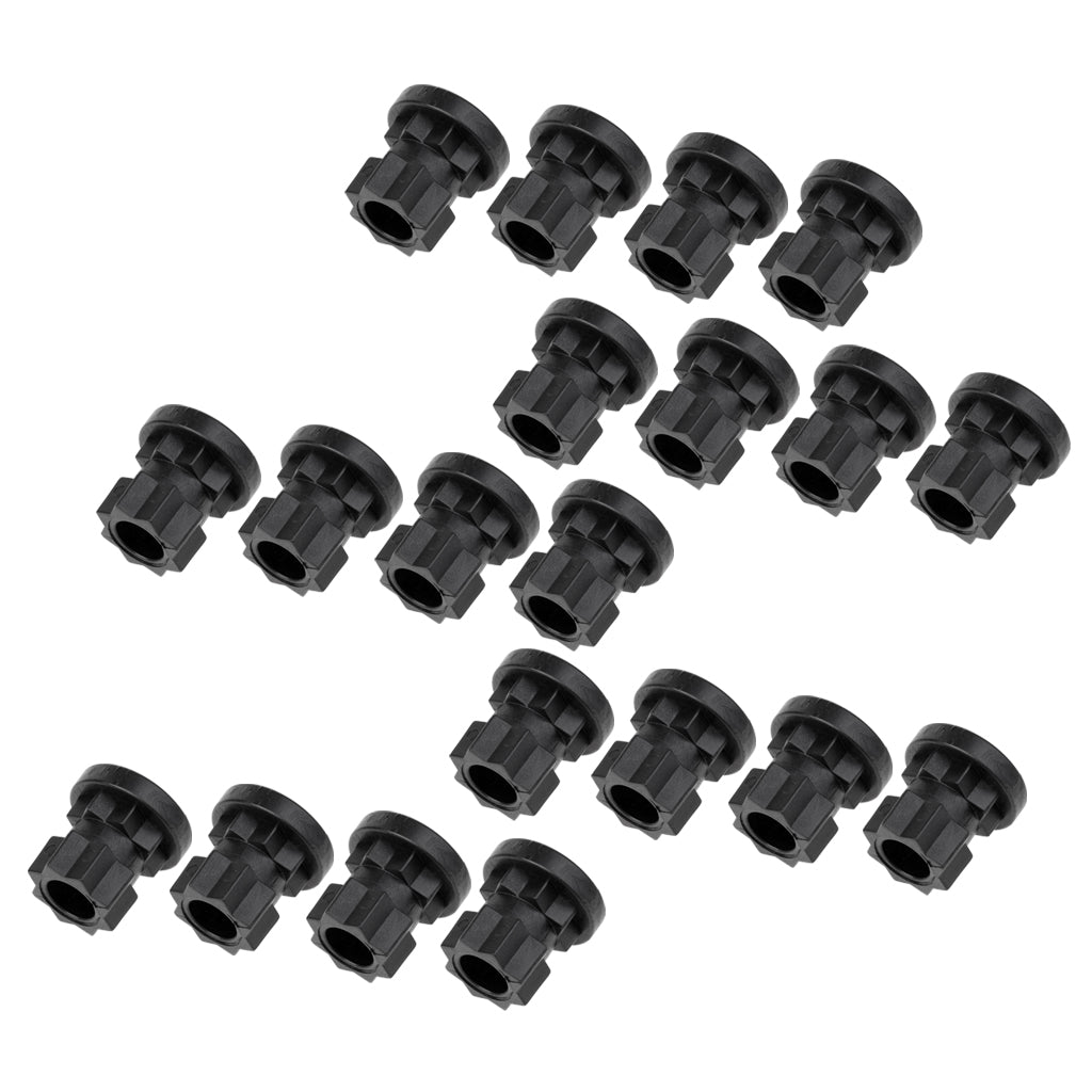 20 Pieces Ram Mount Track Mount Base Replacement for Kayak Boat Fishing Rod