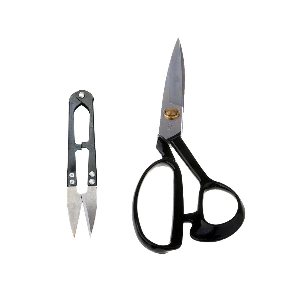 2pcs Sewing Scissors Shears Yarn Stitch Scissors for Tailor Dressmaking