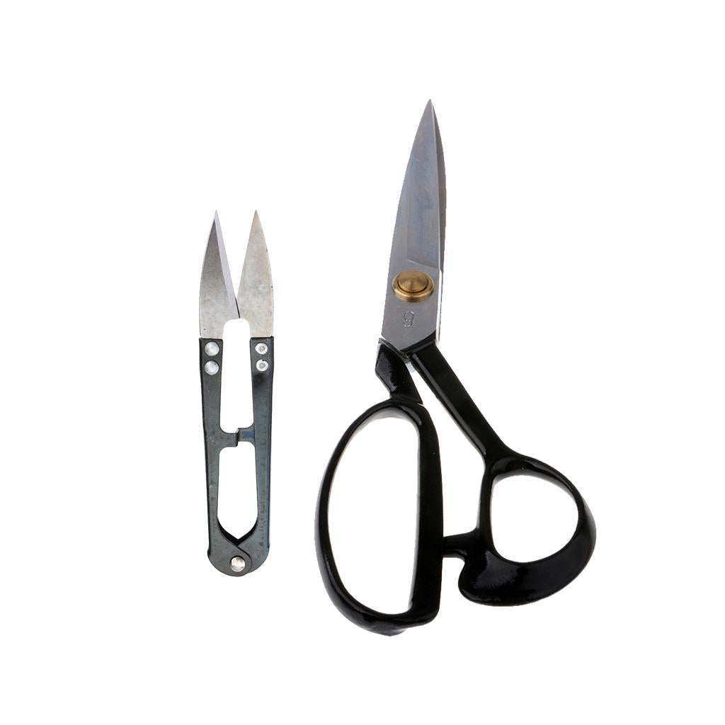 2pcs Sewing Scissors Shears Yarn Stitch Scissors for Tailor Dressmaking