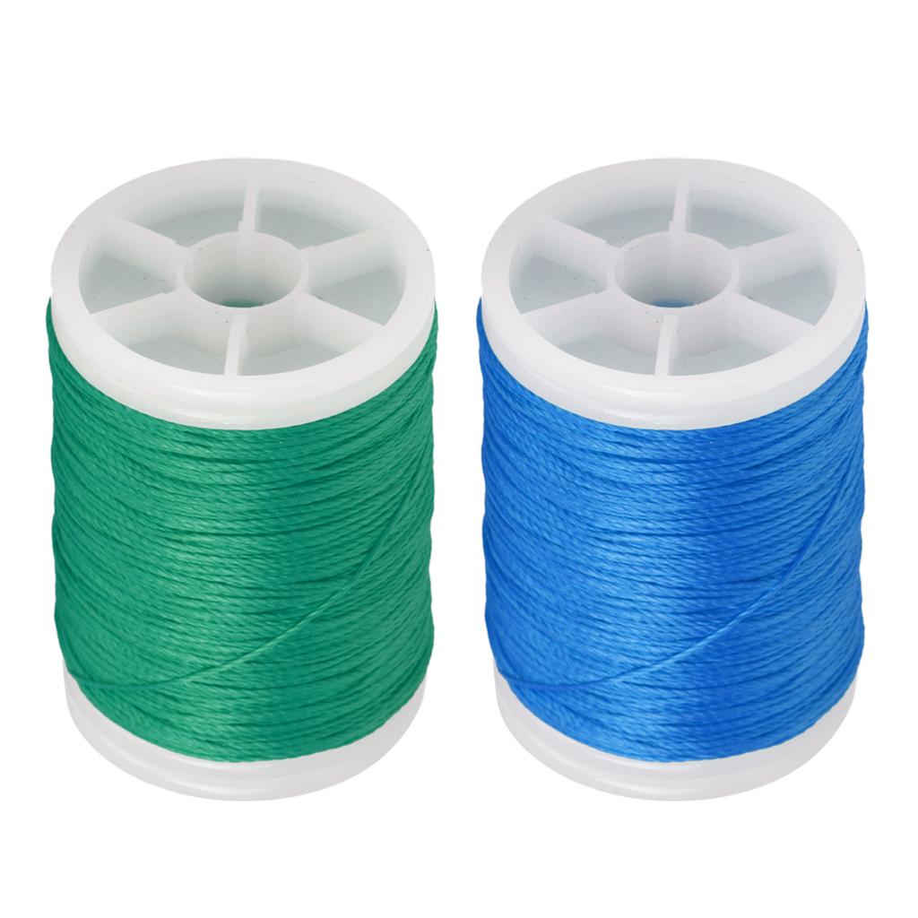 2 Pieces 110m 0.4mm Archery Bow String Serving Material Bowstring Protect