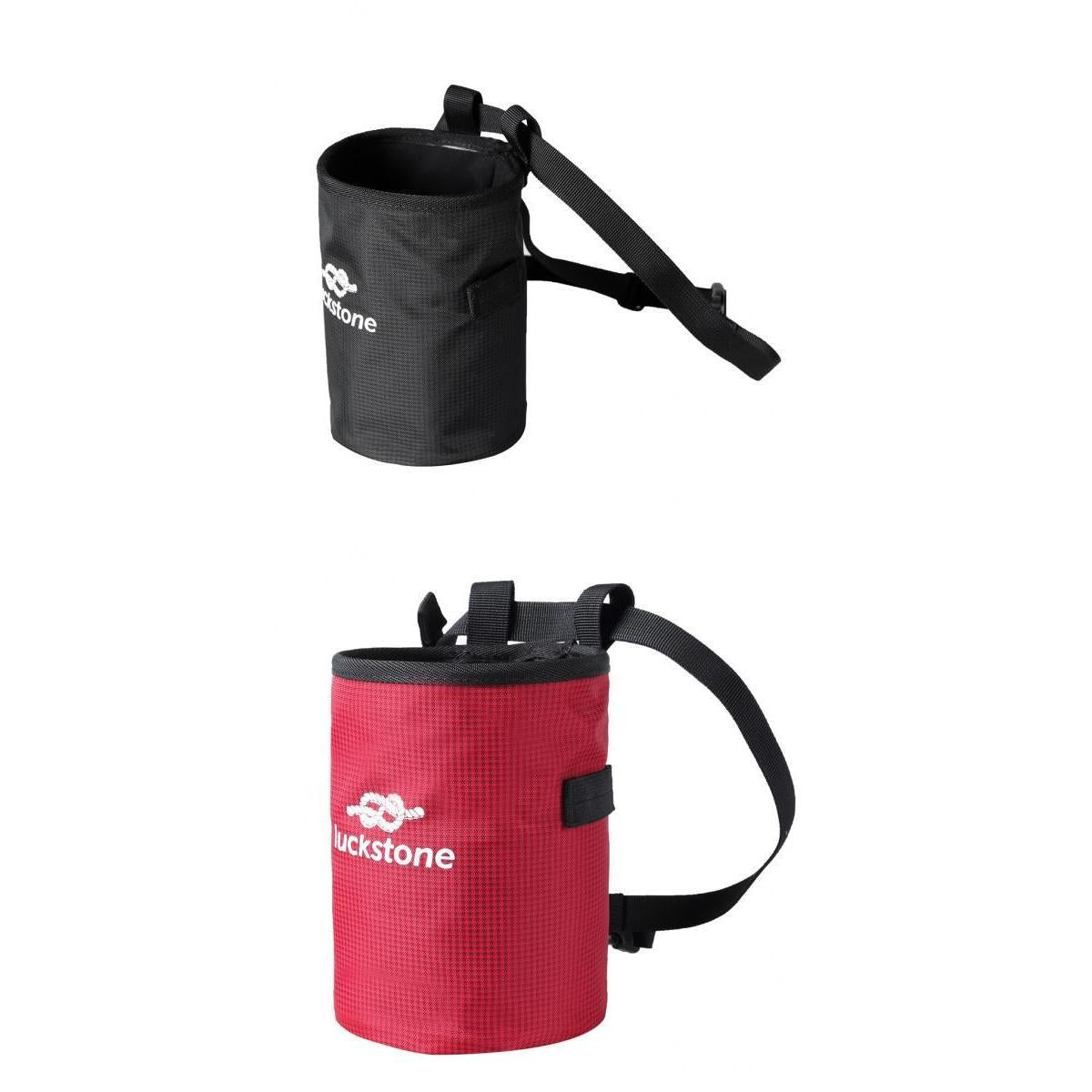 2 Pieces Large Rock Climbers Outdoor Climbing Chalk Bag with Adjustable Belt