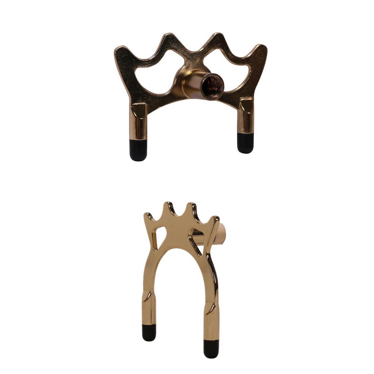 2 Pcs Billiard Snooker Pool Cue Bridge Head Holder Rest