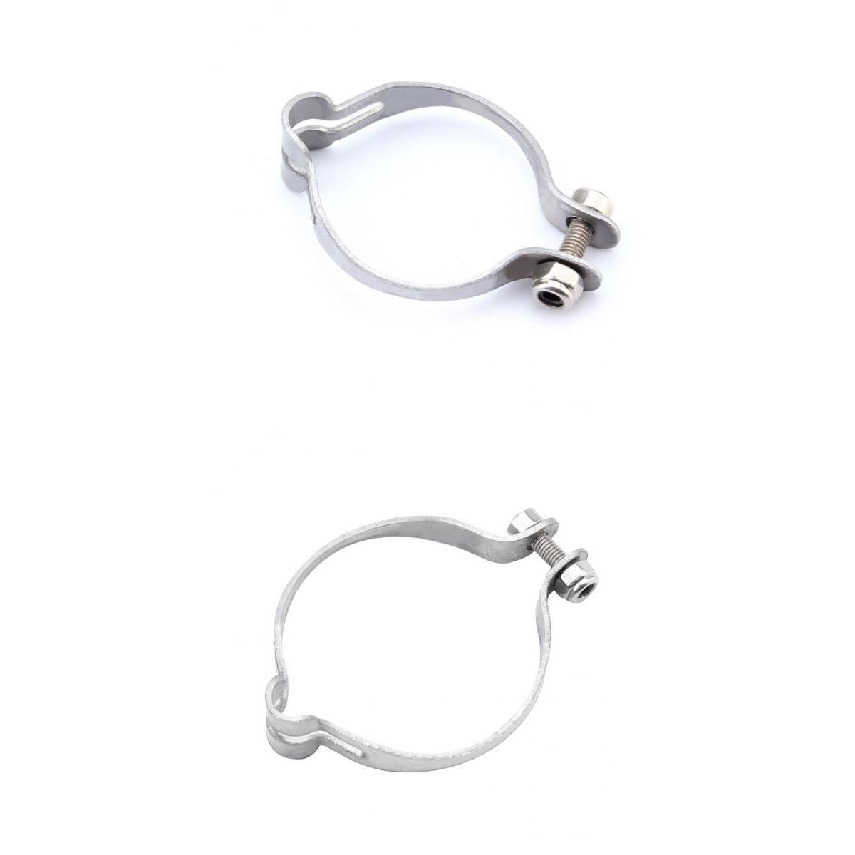 2pcs Bicycle Fixed Gear Brake Shifter Tube Clamp Derailleur Line 25.4/34.9mm