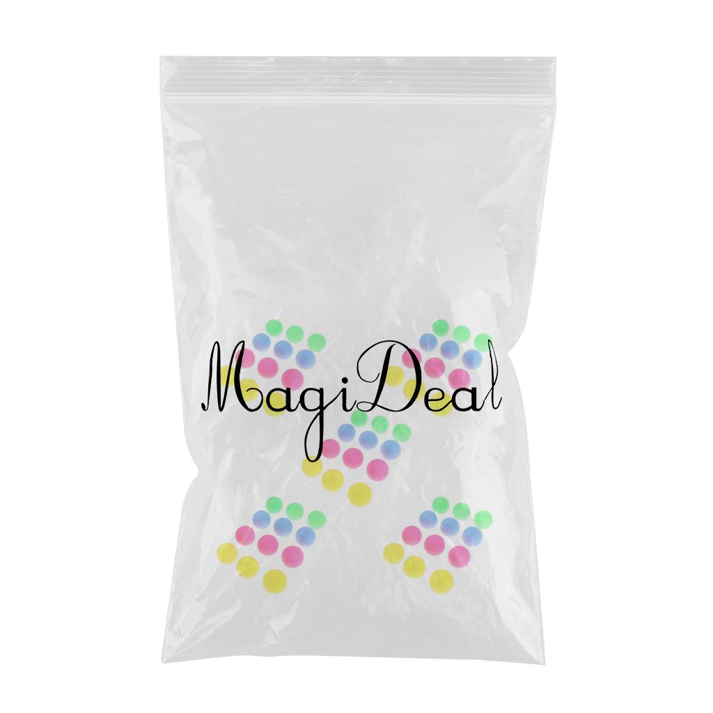 60 Pieces Multi-functional Colorful Beer Pong Balls Table Tennis Decor Balls