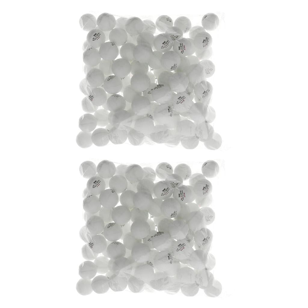 100 Pieces 3 Star 40mm Table Tennis Balls Ping Pong Practice Balls White