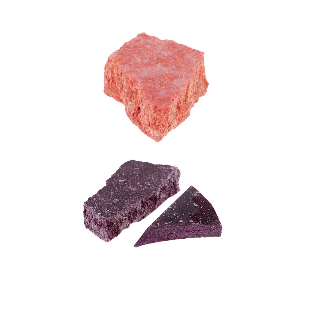 2pcs Candle Dye Chips Natural Plant Dyes for Candle Coloring Purple/Orange