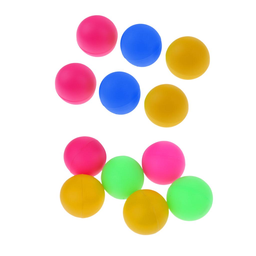 12 Pcs Beach Table Tennis Balls Beer Ping Pong Colorful Cat Balls