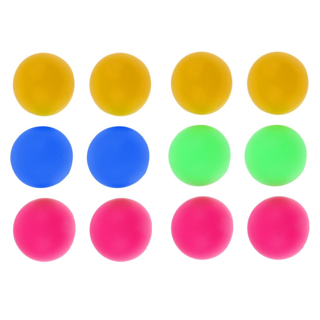12 Pcs Beach Table Tennis Balls Beer Ping Pong Colorful Cat Balls
