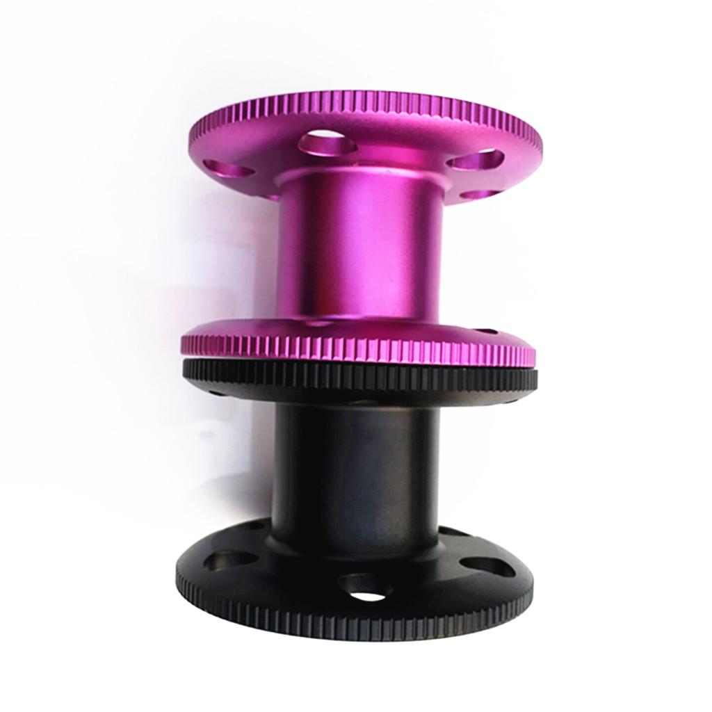 2 Pieces Kit Scuba Dive Finger Spool Snorkeling Guide Line Reel Black Purple