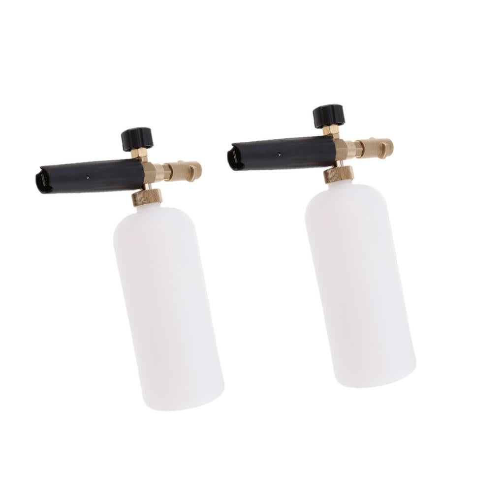 Adjustable Snow Foam Lance Cannon Washer Bottle Pressure Car Wash Set