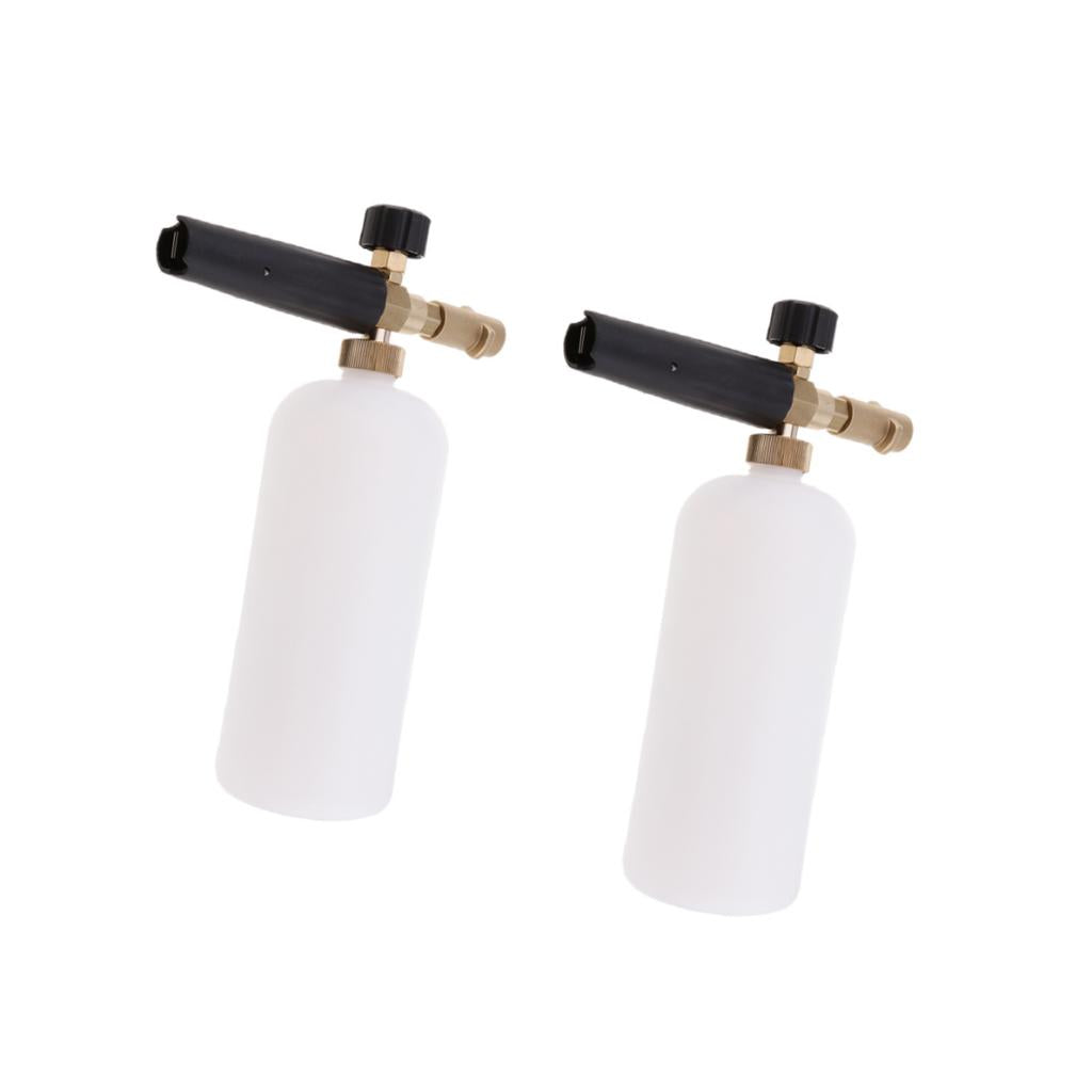Adjustable Snow Foam Lance Cannon Washer Bottle Pressure Car Wash Set