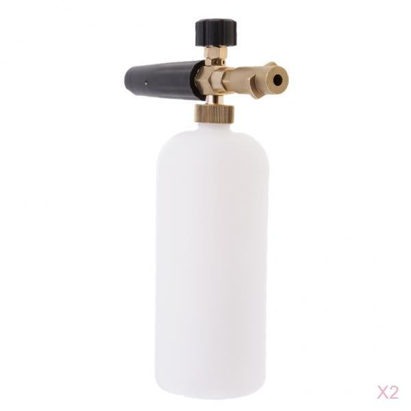 Adjustable Snow Foam Lance Cannon Washer Bottle Pressure Car Wash Set