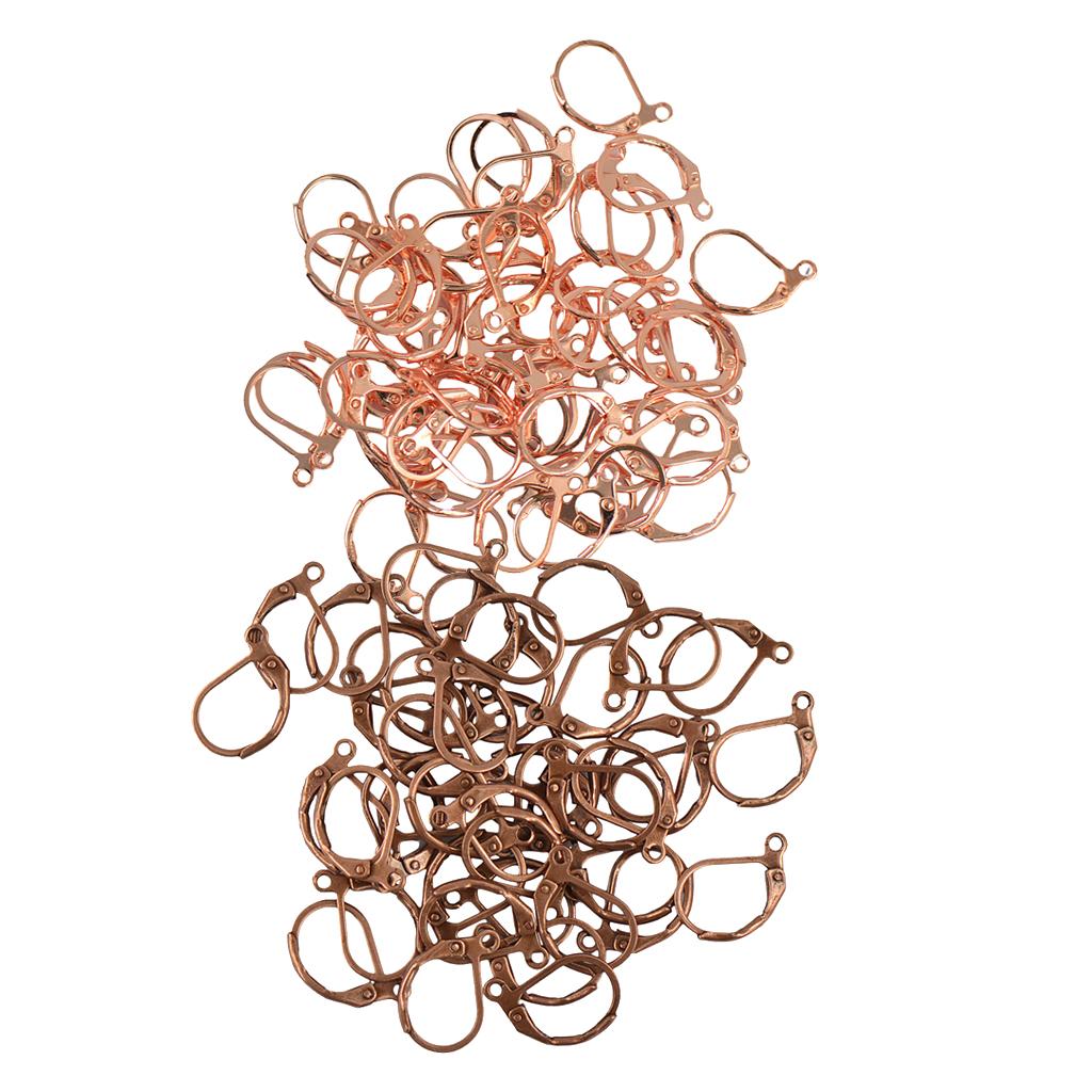 100 Piece French Leverback Earring Hook Wire Findings DIY Jewelry Crafts