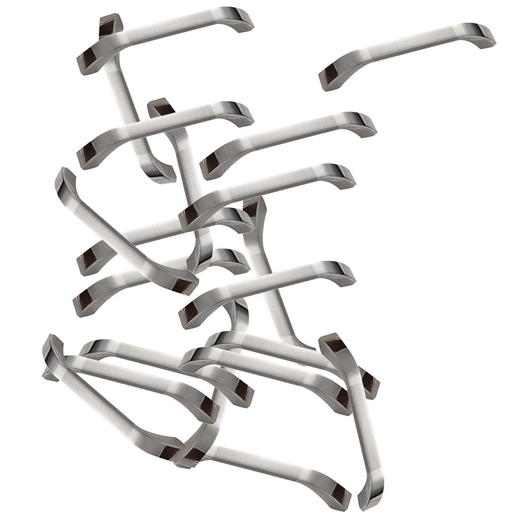 20 Pieces Modern Style Metal Door Pull Handle Wardrobe Cabinet Drawer Knob