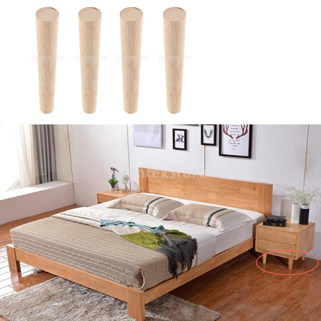 4Pcs 18CM Universal Solid Wood Furniture Leg Sofa Leg Chair Leg Table Feet