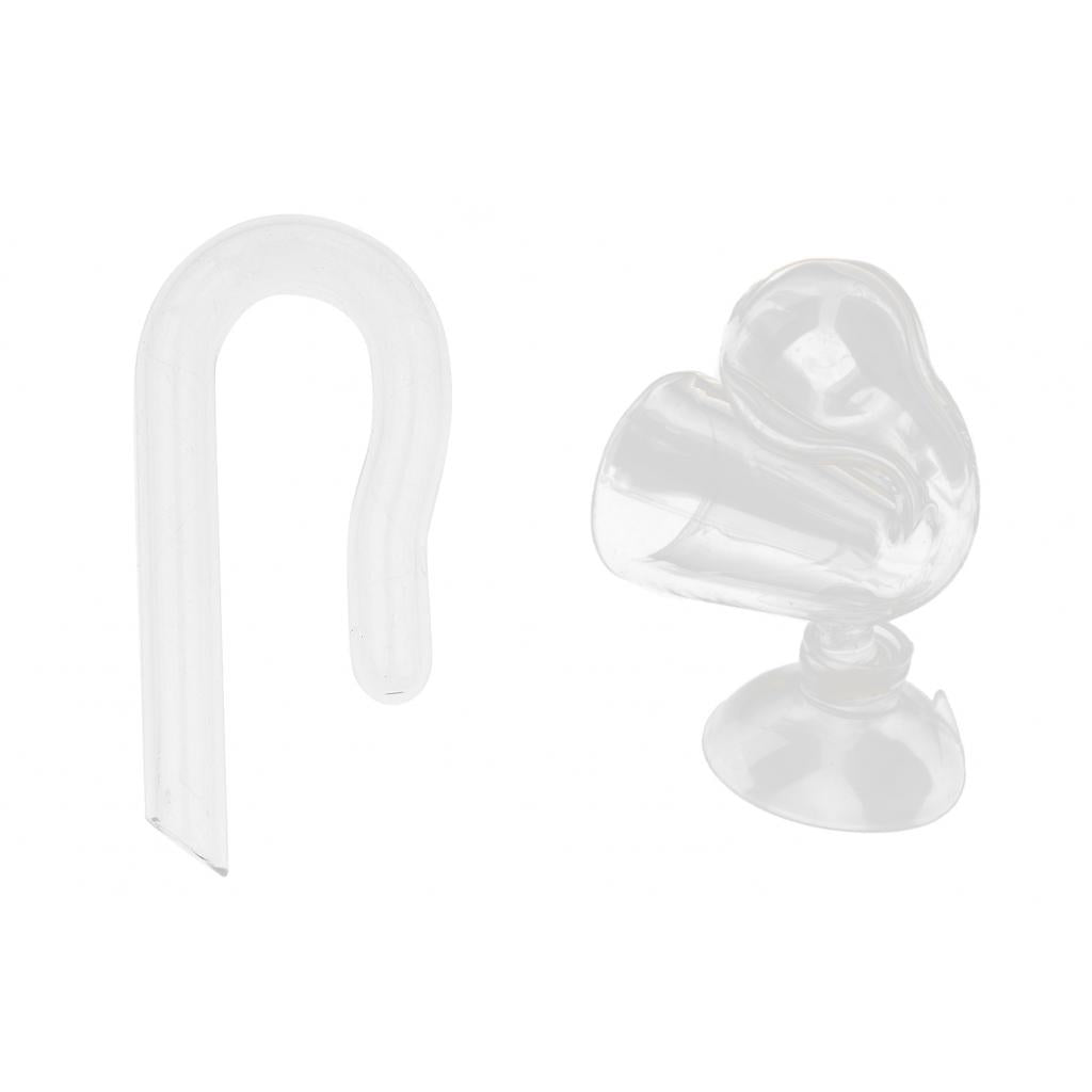 2Pcs Aquarium Crystal Glass CO2 Detector CO2 Concentration Indicator 2#