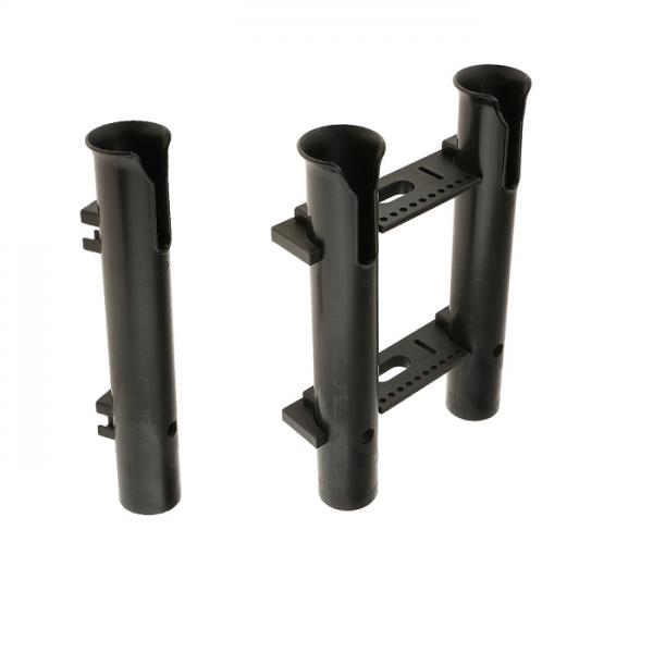 Boat Fishing Rod Holder Pole Bracket Rack Plier Lure Storage 1 Tube & 2 Tube
