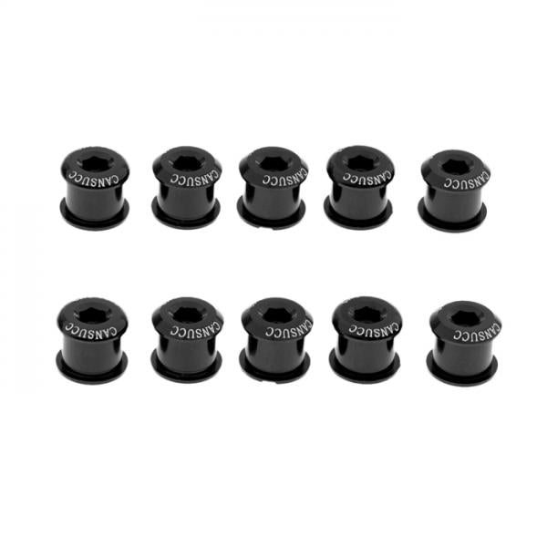 10Pcs Aluminum Alloy Bike Bicycle Chainring Crankset Bolt Arm Screw 7mm 5mm