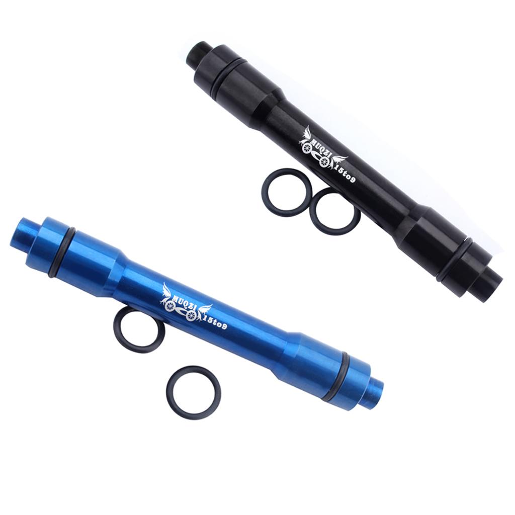 2Pcs Bicycle Bike 15mm to 9mm Thru Axle Quick Release Hub Conversion Adapter