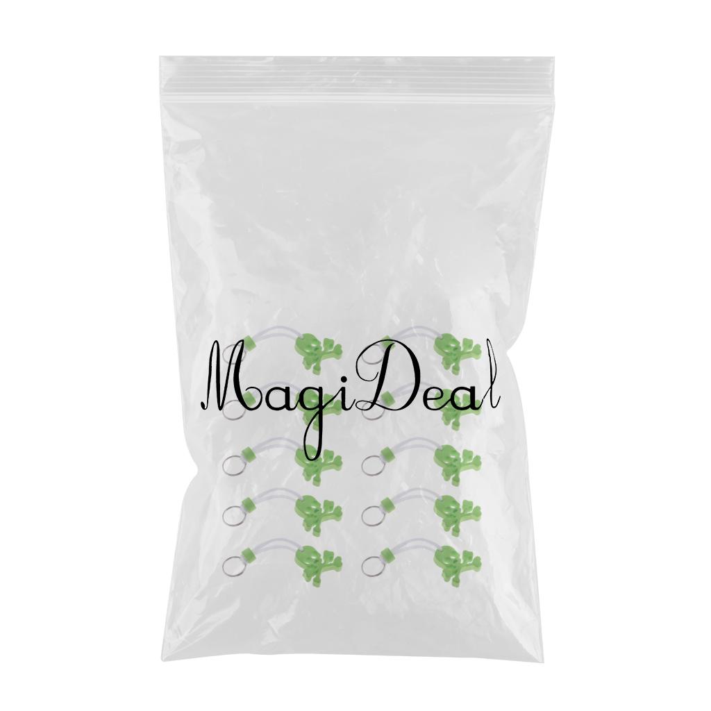 10 Pieces Skull Skeleton Floating Key Ring Boat Yachting Sailing Key Chain