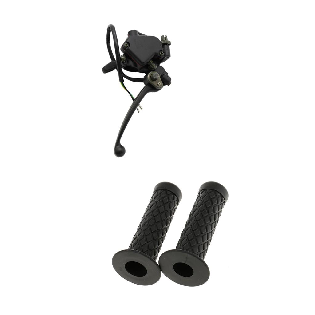 7/8'' Handlebars + Thumb Throttle Cable Handle Brake Lever for 50 110cc ATV
