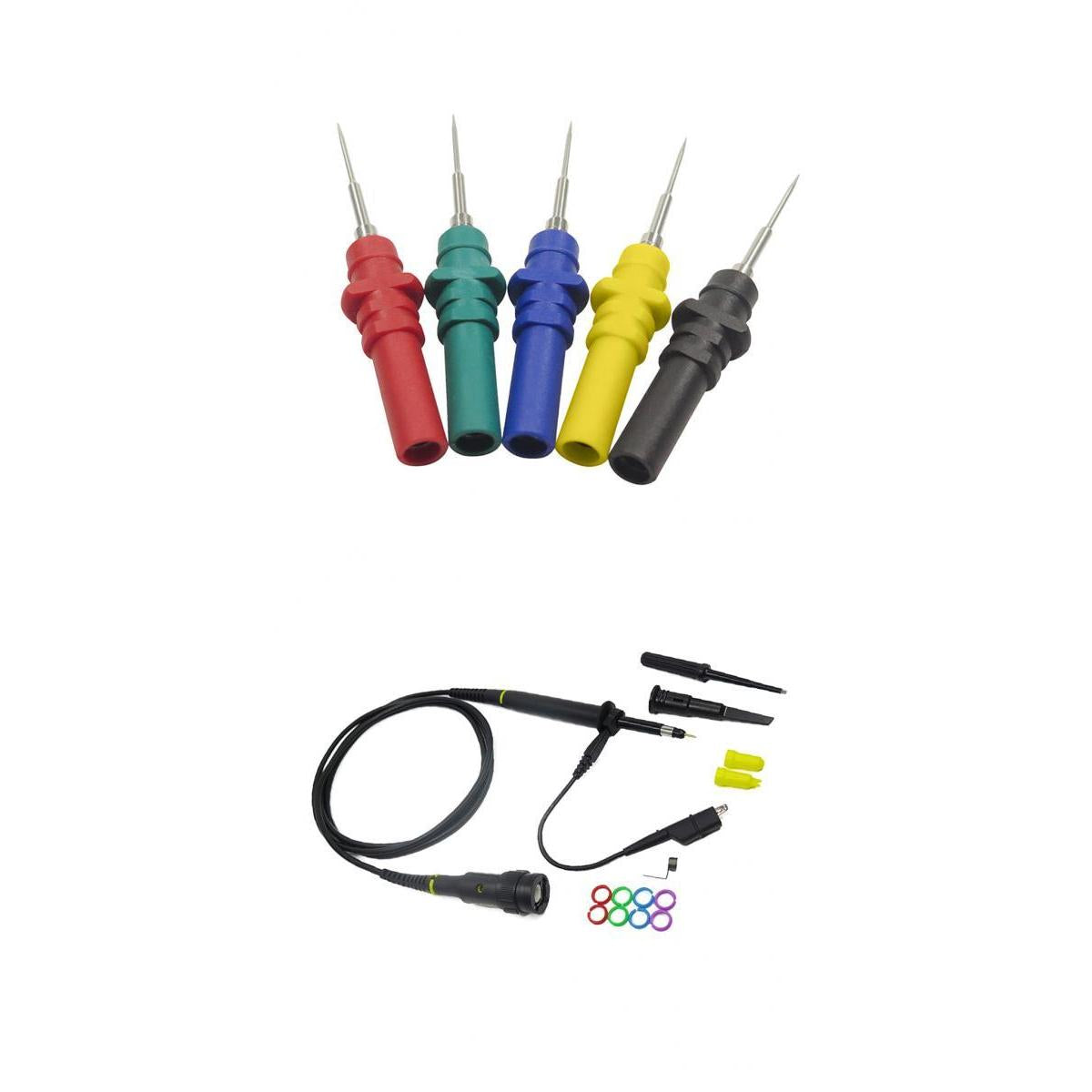 Automotive Diagnostic Test Probe Pins Set+Oscilloscope Probe BNC 200MHz