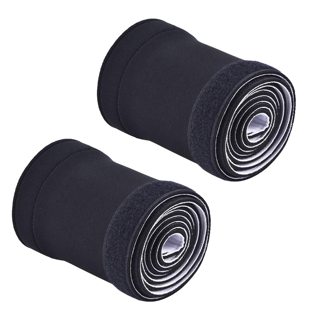 2Pieces 203cm Cable Management Organizer Neoprene Cable Cover Hider Sleeve