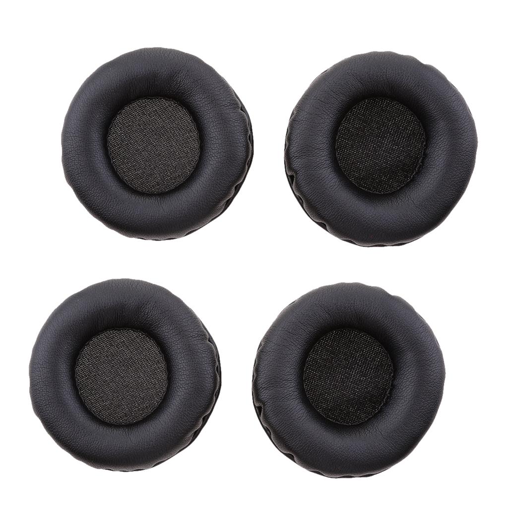 2 Pairs 60mm /2.35 Replacement Ear Cushions Earpads Covers for Headphones"